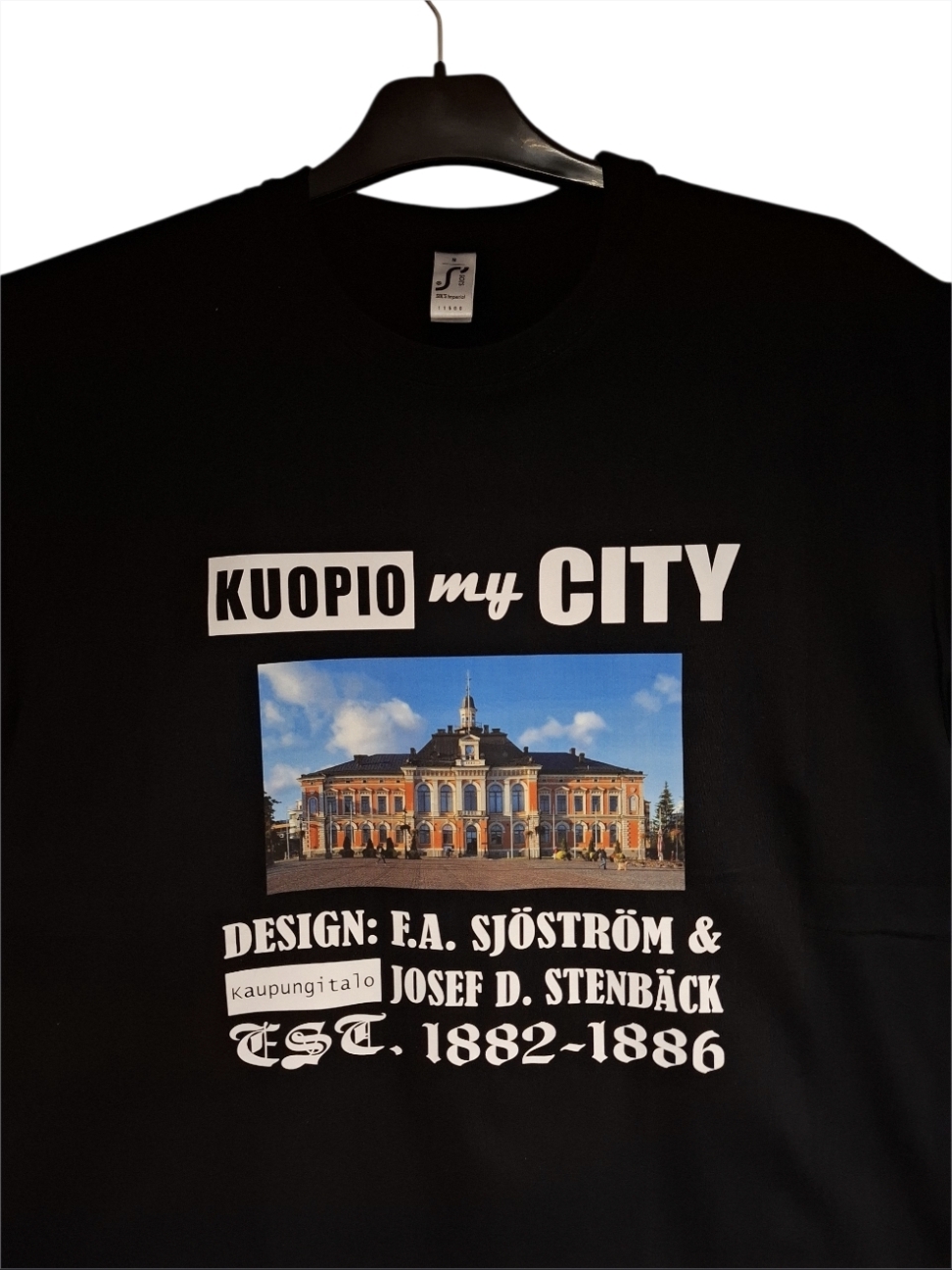 Kuopion Kaupungintalo t-paita - Image 4